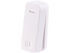 CASAcontrol Türklingel:Steckdosen-Funkklingel Mit Kinetischem Funk-Taster, Licht & Ton -Shop Für Smart-Home-Produkte nx7782 1
