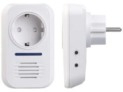 CASAcontrol Funkgong Steckdose:Steckdosen-Funkklingel Für Kinetische Funk-Taster, Mit 230-V-Steckdose -Shop Für Smart-Home-Produkte nx7872 7 1