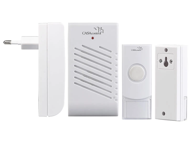 CASAcontrol Türglocke:Steckdosen-Türklingel Mit Funk-Klingeltaster Und 16 Klingeltönen, 30 M 5 CASAcontrol Türglocke:Steckdosen-Türklingel Mit Funk-Klingeltaster Und 16 Klingeltönen, 30 M – Bild 5