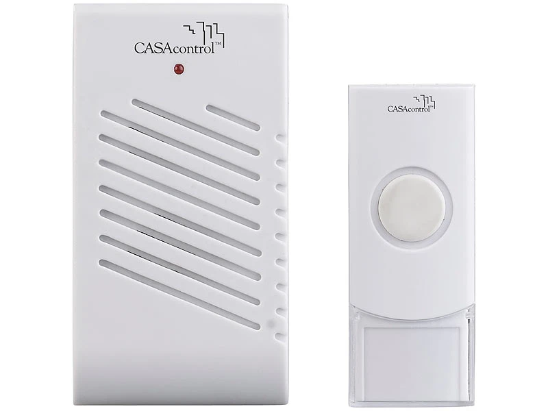 CASAcontrol Türglocke:Steckdosen-Türklingel Mit Funk-Klingeltaster Und 16 Klingeltönen, 30 M 4 CASAcontrol Türglocke:Steckdosen-Türklingel Mit Funk-Klingeltaster Und 16 Klingeltönen, 30 M – Bild 4