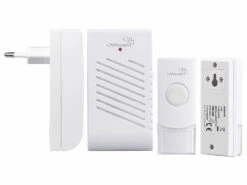 CASAcontrol Türklingel Ton:2 Steckdosen-Türklingeln, 1 Funk-Klingeltaster, 16 Klingeltöne, 50 M -Shop Für Smart-Home-Produkte nx8144 11