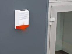 VisorTech Alarmanlage Attrappe LED:Alarmsirenen Attrappe Mit Solar & Blinklicht, IP44 (Versandrückläufer) -Shop Für Smart-Home-Produkte px1868 2 1