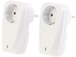 Revolt Steckdose Funk:2er-Set Funksteckdosen Mit Fernbedienung, Bis 16 A, 3.680 Watt -Shop Für Smart-Home-Produkte px2940 4