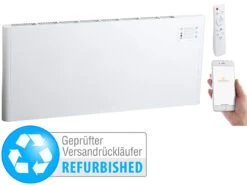 Sichler Smart-Heizung Alexa:WLAN-Konvektor-Wand-Heizung, Kompatibel Zu Alexa (Versandrückläufer)
