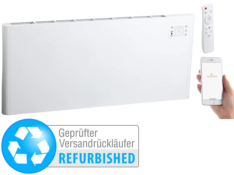 Sichler Smart-Heizung Alexa:WLAN-Konvektor-Wand-Heizung, Kompatibel Zu Alexa (Versandrückläufer) 1 Sichler Smart-Heizung Alexa:WLAN-Konvektor-Wand-Heizung, Kompatibel Zu Alexa (Versandrückläufer)