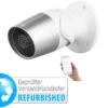 7links Alexa Überwachungskamera:Outdoor-IP-Überwachungskamera, Full HD, WLAN (Versandrückläufer)