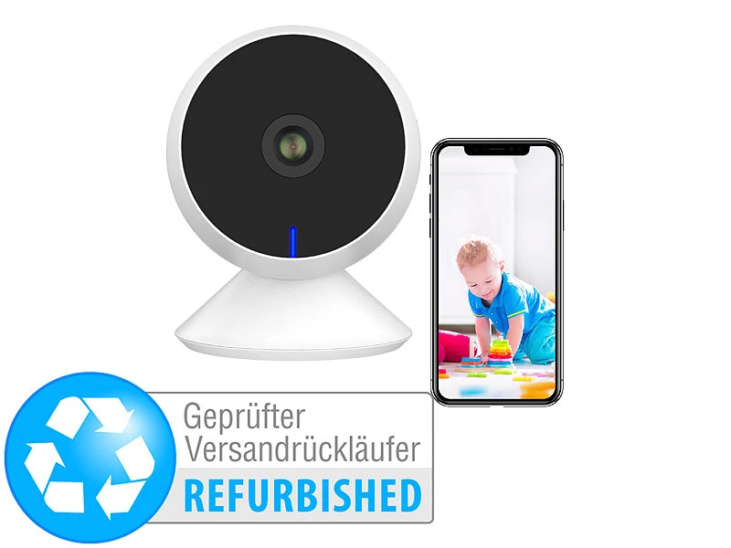 7links Webcams:Full-HD-IP-Überwachungskamera, Smarte Nachtsicht, Versandrückläufer 2 7links Webcams:Full-HD-IP-Überwachungskamera, Smarte Nachtsicht, Versandrückläufer – Bild 2
