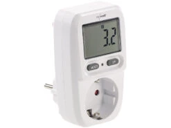 Revolt Strommessgerät:2er-Set Digitale Energiekosten-Messer & Stromverbrauchs-Zähler -Shop Für Smart-Home-Produkte sd2209 0