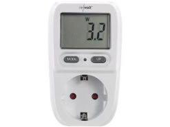 Revolt Strommessgerät:2er-Set Digitale Energiekosten-Messer & Stromverbrauchs-Zähler -Shop Für Smart-Home-Produkte sd2209 7