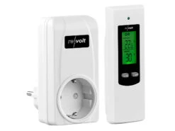 Revolt Thermostat Funk:Steckdosen-Thermostat Mit Mobiler Steuereinheit Für Heiz- & Klimagerät -Shop Für Smart-Home-Produkte zx2649 9