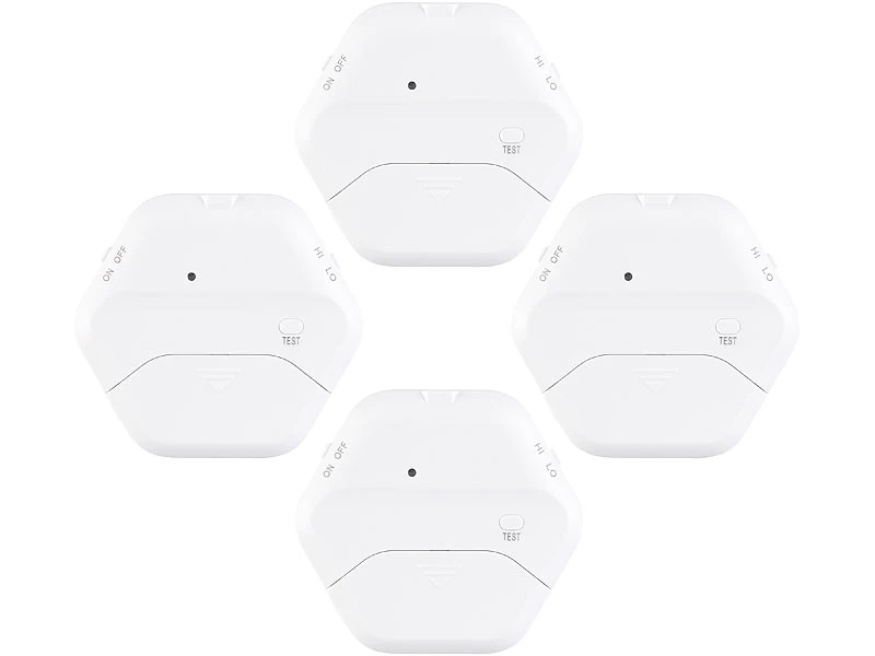 VisorTech Fensteralarme:4er-Set Extradünne Glasbruchmelder, 2 Stufen, 95 DB, 54 Monate 3 VisorTech Fensteralarme:4er-Set Extradünne Glasbruchmelder, 2 Stufen, 95 DB, 54 Monate – Bild 3