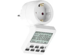 Revolt Steckdose Mit Timer:2er-Set Digitale Zeitschaltuhren Mit 180° Rotierbarem LCD-Display -Shop Für Smart-Home-Produkte zx3032 2 2