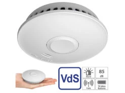 VisorTech Vernetzte Rauchmelder:10er-Set Vernetzbare Funk-Rauchmelder, 85 DB, VdS, 10-J.-Batterie -Shop Für Smart-Home-Produkte zx3043 11