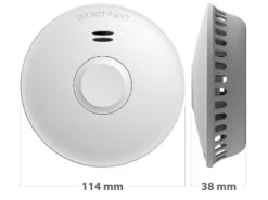 VisorTech Feuermelder Funk:3er-Set Vernetzbare Funk-Rauchmelder, 85 DB, VdS, 10-J.-Batterie -Shop Für Smart-Home-Produkte zx3043 7 3