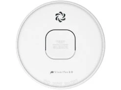 VisorTech Rauchwarner:Fotoelektrischer Rauchwarnmelder, UV-fest, 10-J.-Batterie, 85 DB, VdS -Shop Für Smart-Home-Produkte zx3065 2