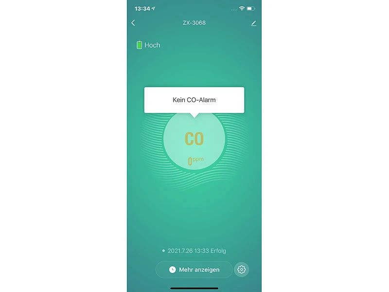 VisorTech Kohlenmonoxid Detektor:2er-Set WLAN-Kohlenmonoxid-Melder, LCD-Display, App, 85 DB 13 VisorTech Kohlenmonoxid Detektor:2er-Set WLAN-Kohlenmonoxid-Melder, LCD-Display, App, 85 DB – Bild 13