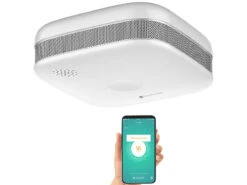 VisorTech Feuermelder:10er-Set WLAN-Design-Rauchmelder Mit Weltweiter App-Benachrichtigung -Shop Für Smart-Home-Produkte zx3150 10 1