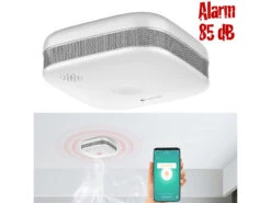 VisorTech Rauchmelder WLAN, App:Kompakter WLAN-Design-Rauchmelder Versandrückläufer -Shop Für Smart-Home-Produkte zx3150 8 3