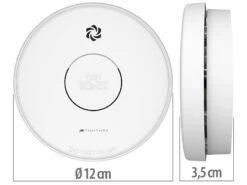 VisorTech Rauchmelder Funkvernetzt:5er-Set Drahtlos Vernetzbare Funk-Rauchwarnmelder, 85 DB -Shop Für Smart-Home-Produkte zx3155 6