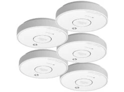 VisorTech Rauchmelder Funkvernetzt:5er-Set Drahtlos Vernetzbare Funk-Rauchwarnmelder, 85 DB -Shop Für Smart-Home-Produkte zx3155 7
