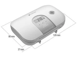 VisorTech CO Messgerät:Kohlenmonoxid-Melder, 10-Jahres-Sensor, Display, 85 DB, EN 50291 -Shop Für Smart-Home-Produkte zx3259 6