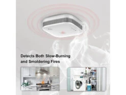 VisorTech Funkbrandmelder:10er-Set Drahtlos Vernetzbare Funk-Rauchwarnmelder, 5-Jahres-Batterie -Shop Für Smart-Home-Produkte zx3292 0 2