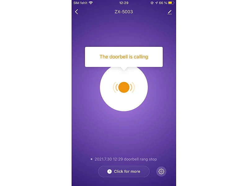 Somikon Klingel:WLAN-Steckdosen-Empfänger & Kinetischer Klingelknopf, App, 100m, 80dB 10 Somikon Klingel:WLAN-Steckdosen-Empfänger & Kinetischer Klingelknopf, App, 100m, 80dB – Bild 10