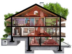 Luminea Home Control Temperaturfühler:3in1-WLAN-PIR-Bewegungsmelder, Temperatur- & Luftfeuchtigkeits-Sensor -Shop Für Smart-Home-Produkte zx5018 8 1