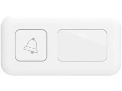 Somikon WLAN Türklingel:2 WLAN-Steckdosen-Empfänger, Kinetischer Klingelknopf, App, 100m, 80dB -Shop Für Smart-Home-Produkte zx5037 0 1