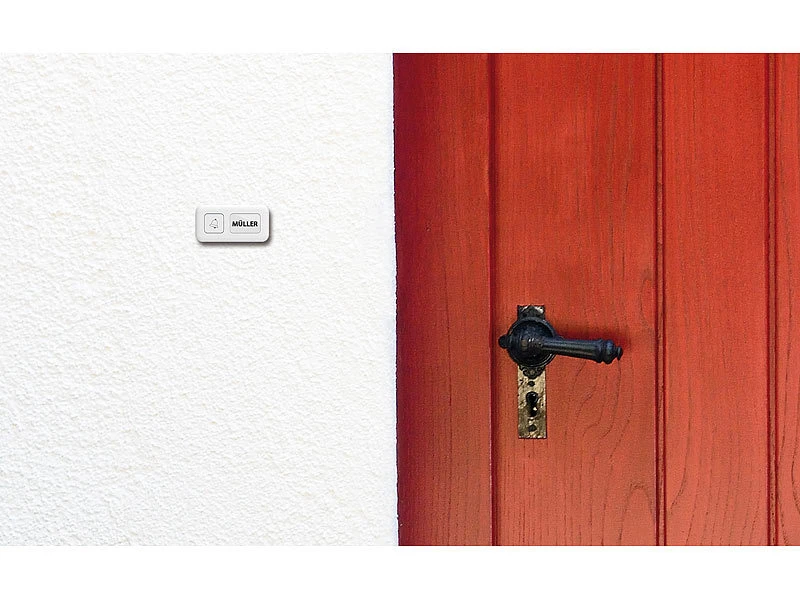 Somikon Klingel:WLAN-Steckdosen-Empfänger & Kinetischer Klingelknopf, App, 100m, 80dB 18 Somikon Klingel:WLAN-Steckdosen-Empfänger & Kinetischer Klingelknopf, App, 100m, 80dB – Bild 18