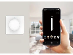 Luminea Home Control Smart Dimmer:2er-Set WLAN-Unterputz-Lichtschalter Mit Dreh- & Drück-Funktion, App -Shop Für Smart-Home-Produkte zx5073 10