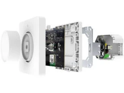 Luminea Home Control Smart Dimmer:2er-Set WLAN-Unterputz-Lichtschalter Mit Dreh- & Drück-Funktion, App -Shop Für Smart-Home-Produkte zx5073 8