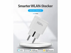 Luminea Home Control Funksteckdosen:WLAN-Steckdose, Apple-HomeKit-zertifiziert, Mit App & Sprachsteuerung -Shop Für Smart-Home-Produkte zx5107 13