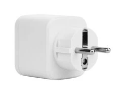 Luminea Home Control Smarte Steckdose:2er-Set WLAN-Steckdosen, Apple-HomeKit-zertifiziert, Sprachsteuerung -Shop Für Smart-Home-Produkte zx5134 4