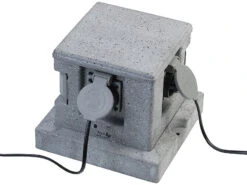 Royal Gardineer Steckdosenstein:4-fach-WLAN-Garten-Steckdose, App, Sprachbefehl, 16 A, 3.680 W, IP44 -Shop Für Smart-Home-Produkte zx5138 4