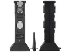 Royal Gardineer WLAN Gartensteckdose:4-fach-WLAN-Outdoor-Steckdosen-Säule, App, Sprachsteuerung, 16 A, IP44 -Shop Für Smart-Home-Produkte zx5139 6