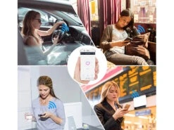 Luminea Home Control WLAN Steckdosen-Schalter:4er-Set WLAN-Steckdosen, Apple-HomeKit-zertifiziert, Sprachsteuerung -Shop Für Smart-Home-Produkte zx5144 12