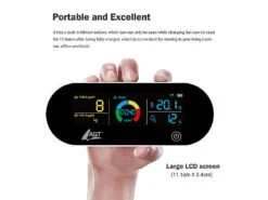 AGT Luftmesser:5in1-Akku-Luftqualitätsmesser, HCHO, PM1/2,5, Temperatur U.v.m., App -Shop Für Smart-Home-Produkte zx5160 5