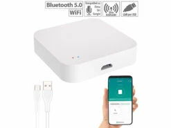 VisorTech Türschloss Smart:Elektronischer Tür-Schließzylinder Mit 5 Schlüssel Und ZigBee Gateway -Shop Für Smart-Home-Produkte zx5210 11 1