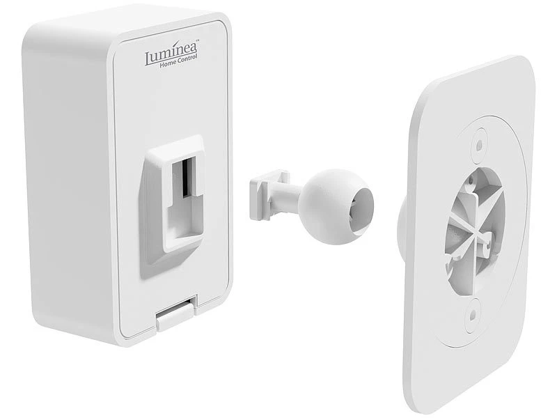Luminea Home Control PIR Funkmelder:4er-Set ZigBee-PIR-Bewegungsmelder, 8 M Reichweite, App 5 Luminea Home Control PIR Funkmelder:4er-Set ZigBee-PIR-Bewegungsmelder, 8 M Reichweite, App – Bild 5