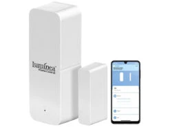 Luminea Home Control ZigBee Türkontakt:ZigBee-Tür- & Fensteralarm, Für Alexa, Google Assistant Und Siri, App -Shop Für Smart-Home-Produkte zx5232 12