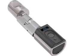 VisorTech Türschloss:Elektronischer Tür-Schließzylinder Mit WLAN-Gateway, Fingerscan, App -Shop Für Smart-Home-Produkte zx5257 2 1