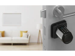 VisorTech Türschloss Mit Schlüssel:Elektronischer Tür-Schließzylinder, Code, 2 Schlüssel, IP44, M Gateway -Shop Für Smart-Home-Produkte zx5259 2 1