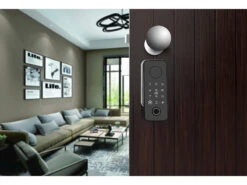VisorTech Zahlentürschloss:Motorbetriebener ZigBee-Schließzylinder, Code, Fingerprint, App, IP55 -Shop Für Smart-Home-Produkte zx5273 0 1