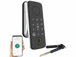 VisorTech Zahlentürschloss:Motorbetriebener ZigBee-Schließzylinder, Code, Fingerprint, App, IP55 -Shop Für Smart-Home-Produkte zx5273 26