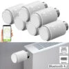 Revolt Heizkörper Regler:6er-Set Programmierbare Heizkörper-Thermostate Mit Bluetooth Und App