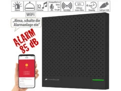 VisorTech Alarmanlage Drahtlos:13-teiliges Funk-Alarmanlagen-Set: 11 Sensoren, SOS-Taster, WLAN, App -Shop Für Smart-Home-Produkte zx5314 21 2