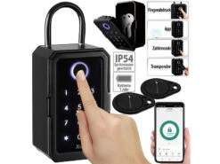 Xcase Tresor:Smarter Schlüssel-Safe & WLAN-Gateway, PIN Per Touch-Keys, Fingerprint -Shop Für Smart-Home-Produkte zx5336 17