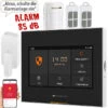VisorTech Alarm:5-tlg. Funk-Alarmanlage: 2 Sensoren, 2 Fernbedienungen, GSM, WLAN, App