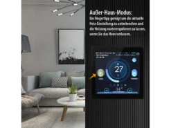 Revolt Thermostat Heizung WLAN:2er-Set WLAN-Thermostate Für Fußbodenheizungen, Touchdisplay -Shop Für Smart-Home-Produkte zx7209 7 1